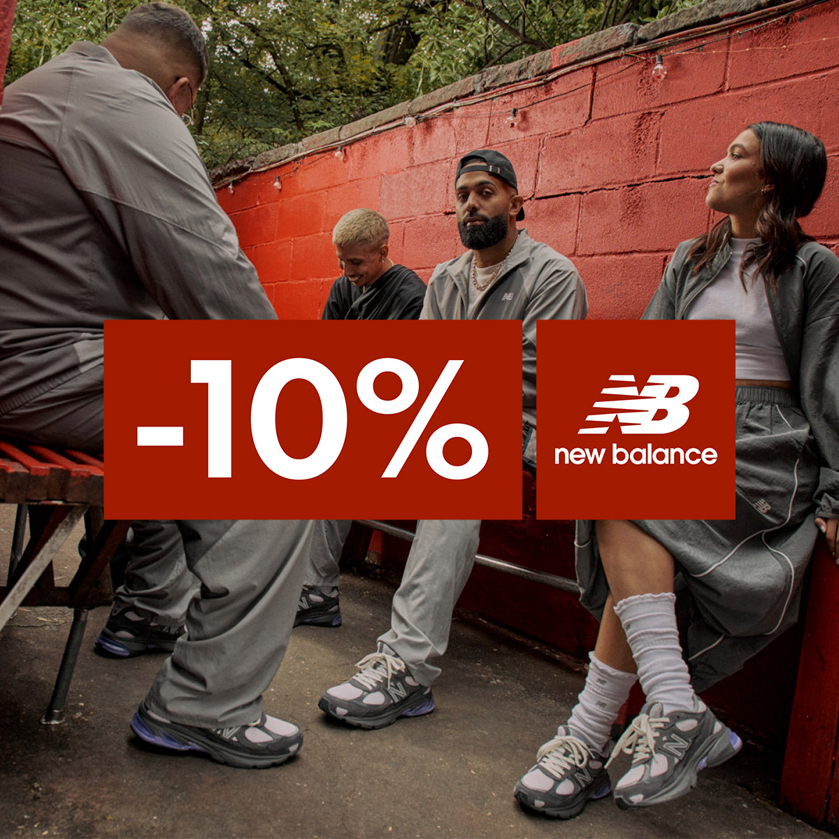 10% kedvezmény a New Balance márkára! Csak vasárnapig!